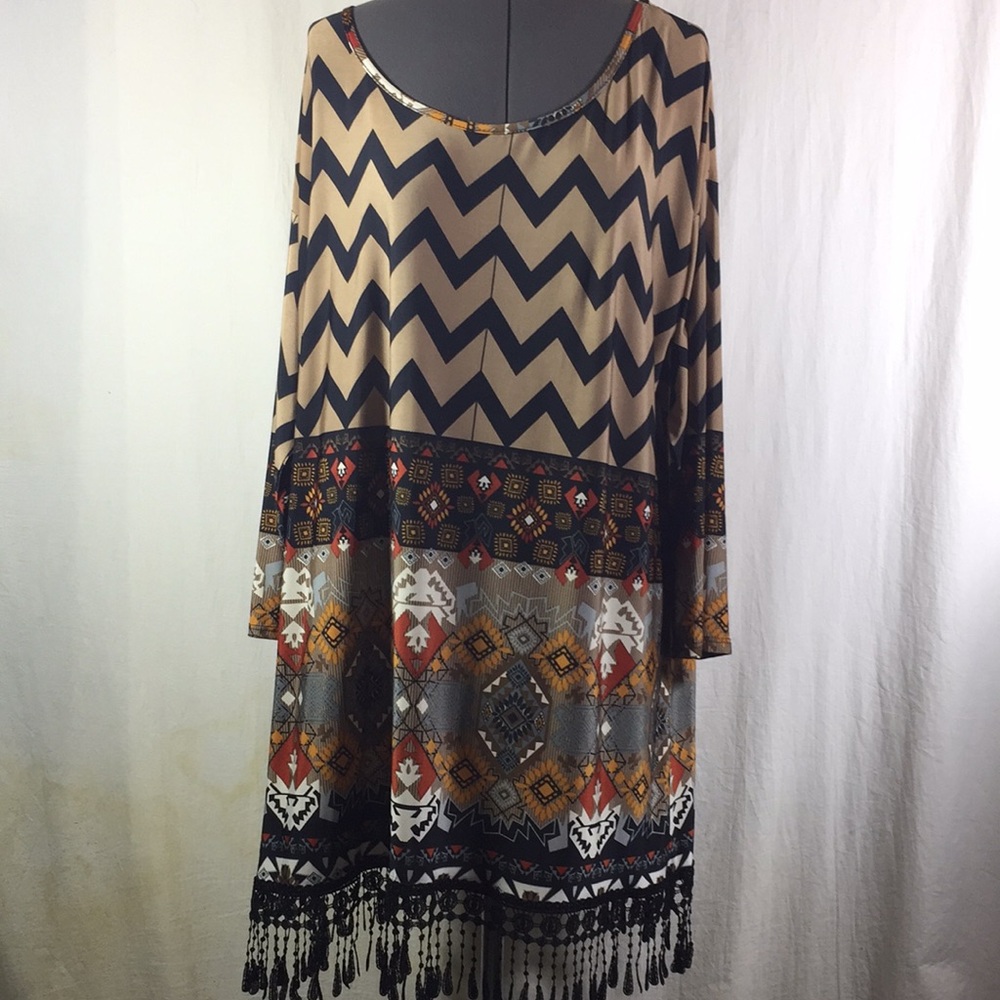R Rouge Made in USA Tunic /Dress/Top